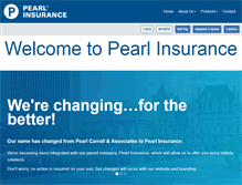 Tablet Screenshot of pearlcarroll.com